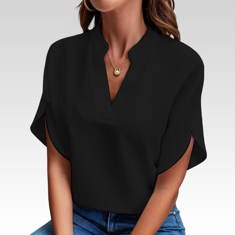 Eliana | Draperet Bluse