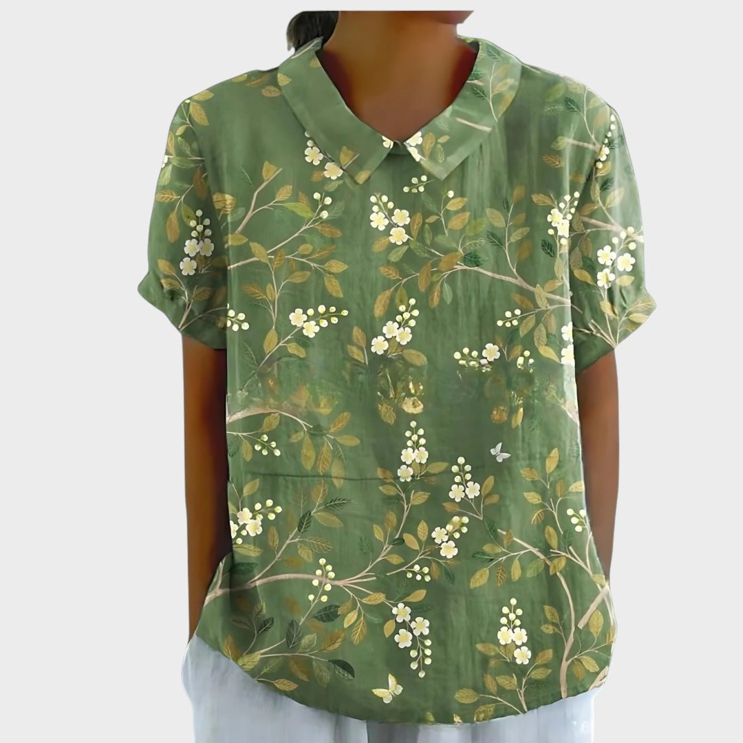LIV | Blomstret bluse