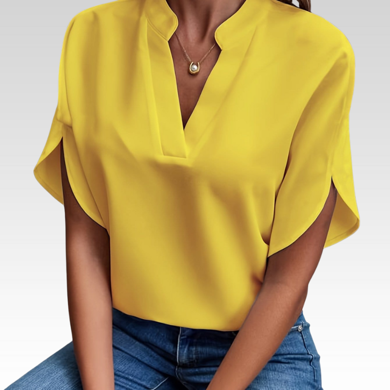 Eliana | Draperet Bluse