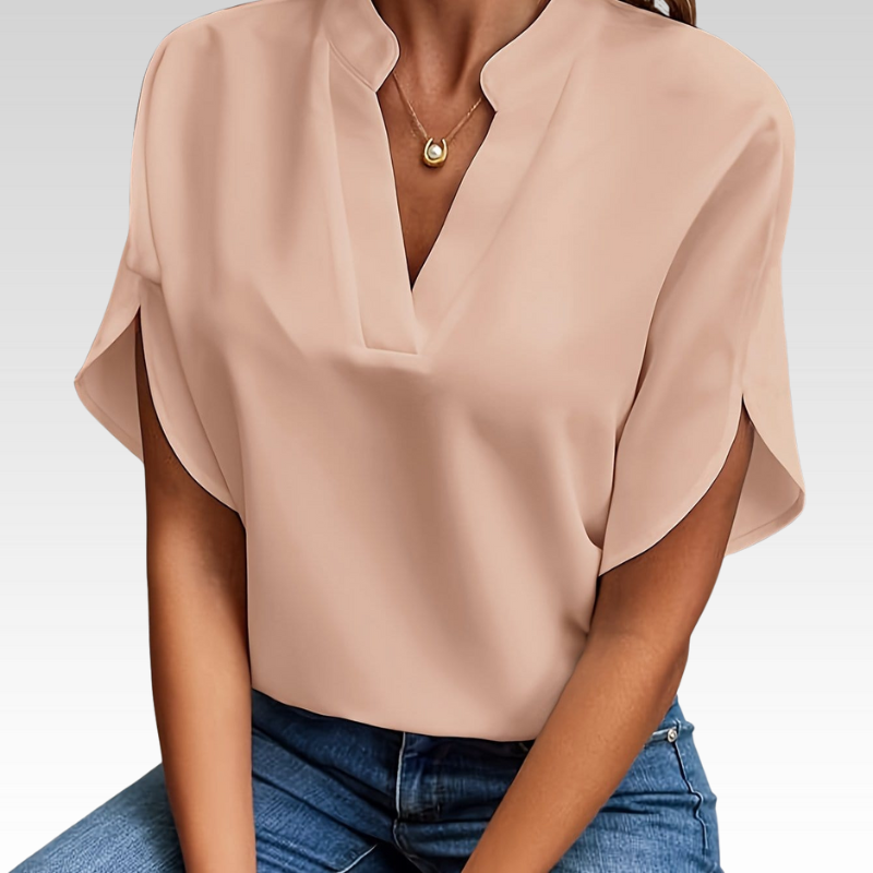 Eliana | Draperet Bluse