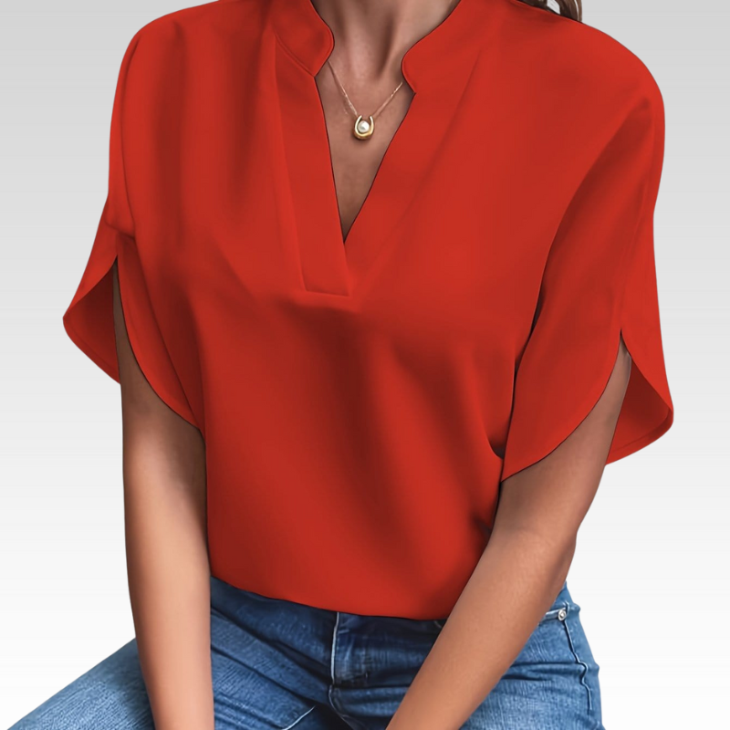 Eliana | Draperet Bluse