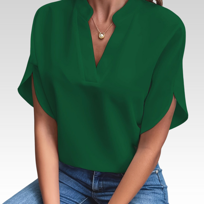 Eliana | Draperet Bluse