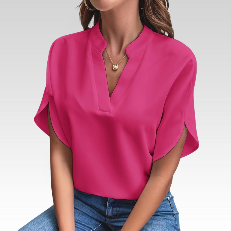 Eliana | Draperet Bluse