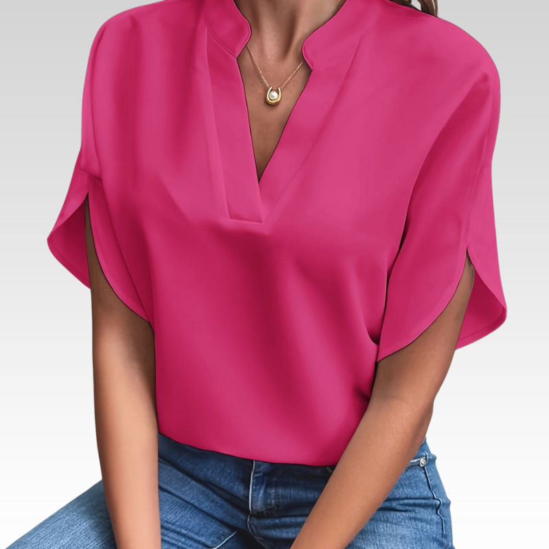 Eliana | Draperet Bluse