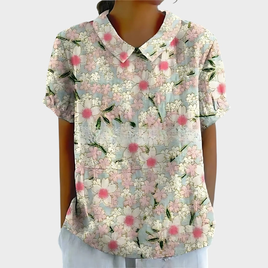 LIV | Blomstret bluse