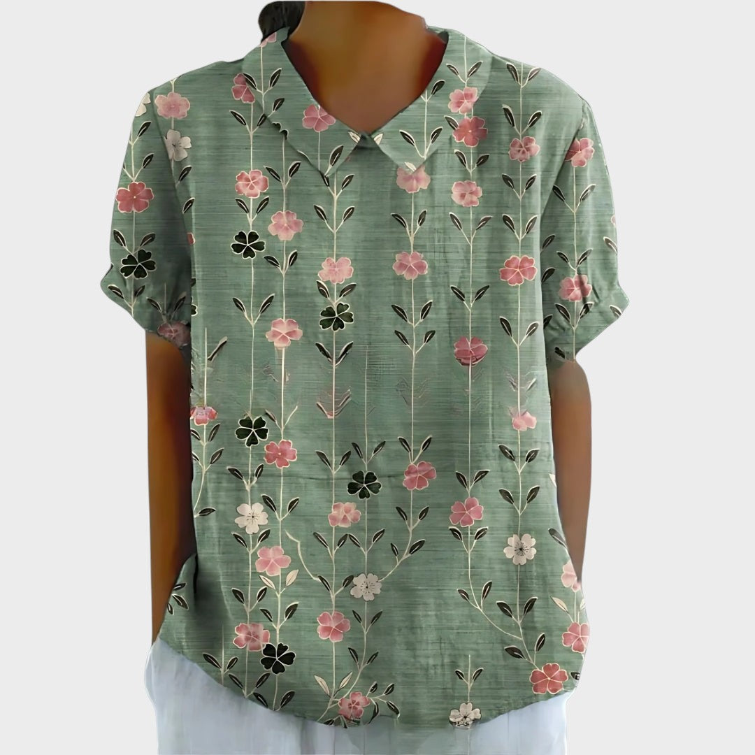 LIV | Blomstret bluse