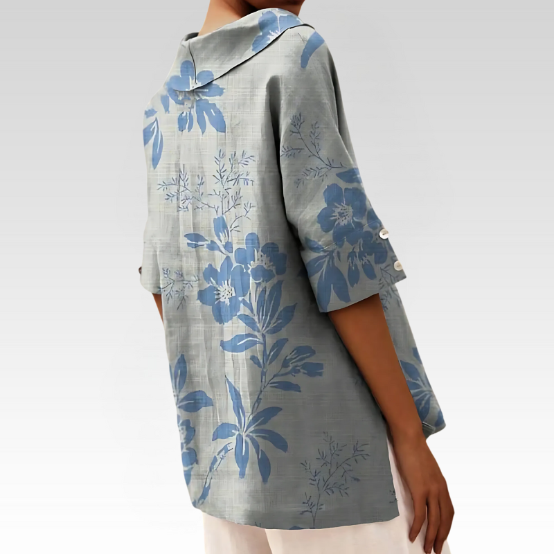 Andrea | Elegant Top med V-udskæring