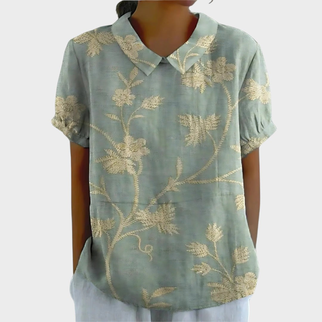 LIV | Blomstret bluse
