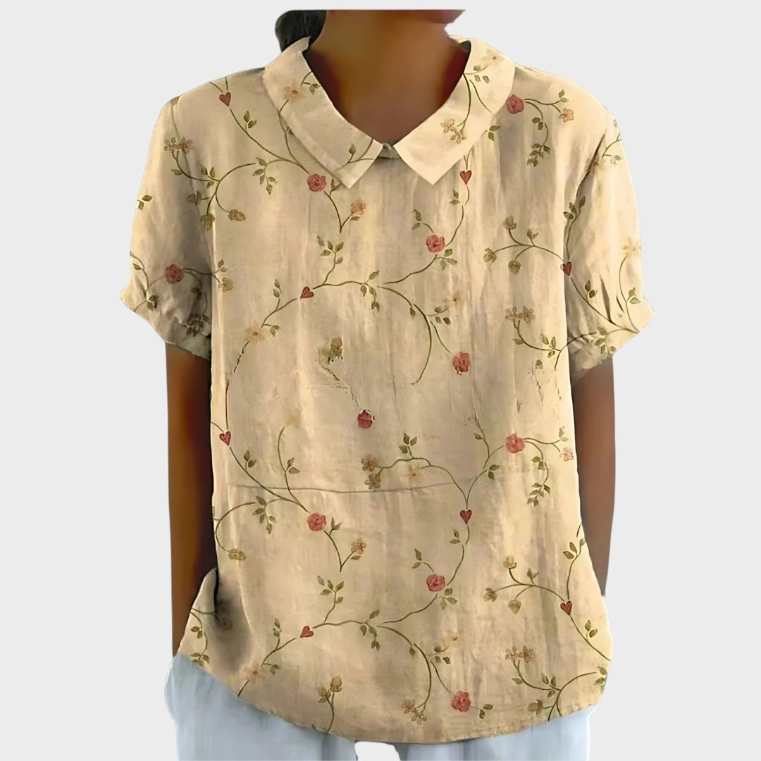 LIV | Blomstret bluse
